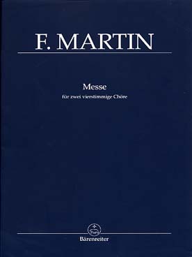 Illustration de Messe pour 2 chœurs mixtes SATB (latin)