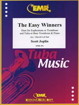Illustration de The Easy winners duo pour trombone ténor et trombone basse (ou euphonium et tuba) (tr. Leclair)