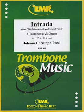 Illustration de Intrada pour 4 trombones et orgue (tr. Reichert)