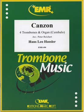 Illustration de Canzon pour 4 trombones et orgue (tr. Reichert)