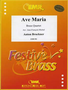 Illustration de Ave maria (tr. Michel) pour quatuor de cuivres