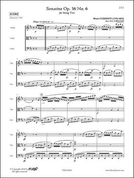 Illustration de Sonatine op. 36 N° 6 (tr. Vireton)
