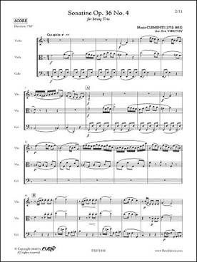 Illustration clementi sonatine op. 36 n° 4