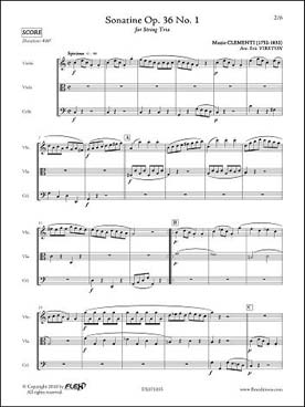 Illustration clementi sonatine op. 36 n° 1