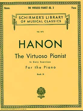 Illustration de Le Pianiste virtuose, 60 exercices éd. Shirmer en 3 volumes - Vol. 3 : N° 44 à 60
