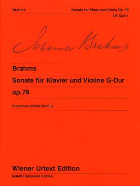 Illustration brahms sonata op. 78 sol maj (tr. kehr)