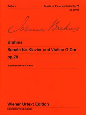 Illustration brahms sonata op. 78 sol maj (tr. kehr)
