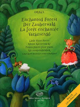 Illustration de La Forêt enchantée : 78 petites pièces pour enfants à 2, 3 et 4 mains