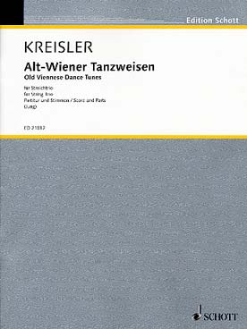 Illustration de Danses viennoises : Liebesfreud - Liebesleid - Schön Rosmarin, tr. Jung