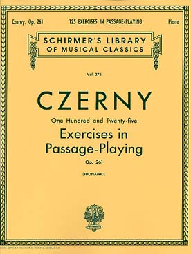 Illustration de Op. 261 : 125 Études élémentaires - éd. Schirmer