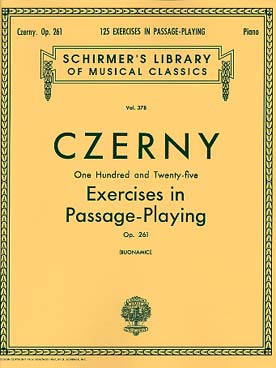 Illustration de Op. 261 : 125 Études élémentaires - éd. Schirmer