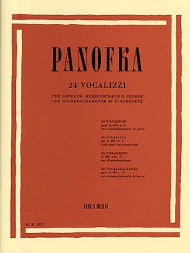 Illustration panofka 24 vocalises op. 81 a sopr/mezz.