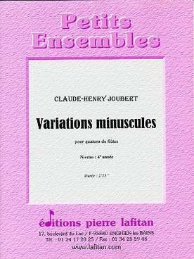 Illustration de Variations minuscules