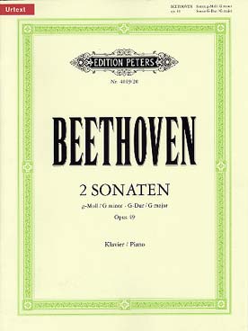Illustration beethoven sonate 19 et 20 op. 49/1 et 2