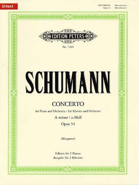 Illustration de Concerto op. 54 en la m (nouvelle édition urtext)