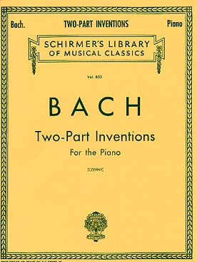 Illustration de Inventions à 2 voix BWV 772-786 (rév. Czerny)