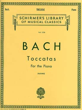 Illustration de Toccatas BWV 910-916 - éd. Schirmer