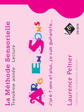 Illustration de Arc en sons : méthode sensorielle 3e année (élève) : "J'ai 6-7 ans et plus je suis guitariste..." - Lecture 