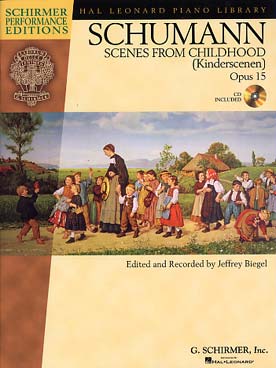 Illustration de Scènes d'enfants op. 15 - Ed. Schirmer avec CD d'écoute