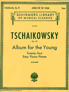 Illustration de Album d'enfants op. 39 : 24 pièces faciles "A la Schumann"