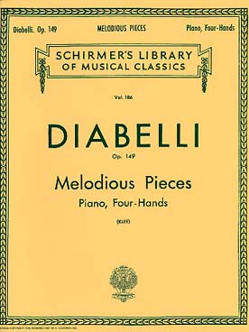 Illustration diabelli pieces melodiques sur 5 notes