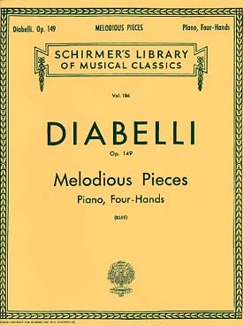 Illustration de Pièces mélodiques sur 5 notes op. 149 - éd. Schirmer