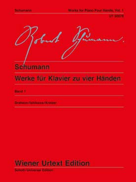 Illustration schumann works for piano duet vol. 1
