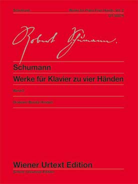 Illustration schumann works for piano duet vol. 2