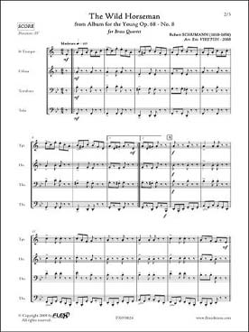 Illustration de Album pour la jeunesse - Op. 68/8 : le Chevalier farouche