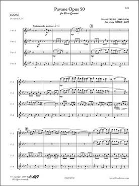 Illustration de Pavane op. 50 (tr. Lopez)