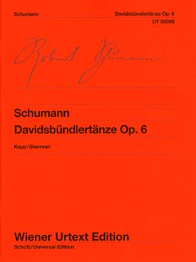 Illustration de Davidsbündlertänze op. 6 (tr. Kapp)