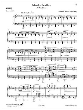 Illustration chopin marche funebre