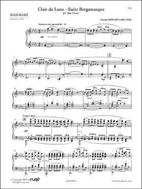 Illustration debussy clair de lune
