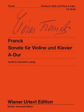 Illustration franck sonate en la maj