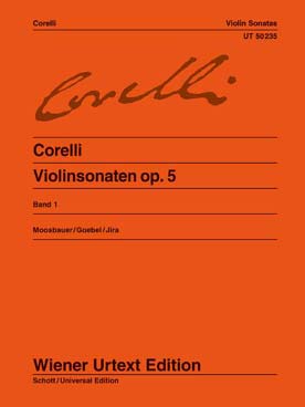 Illustration corelli sonates op. 5 vol. 1