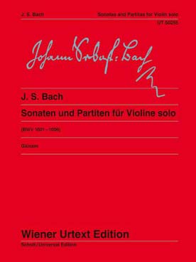 Illustration de Sonates et partitas BWV 1001-1006