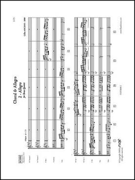 Illustration de Choral et allegro - 1 : Allegro
