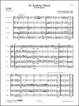 Illustration de Choral de St Antoine (tr. Vireton)