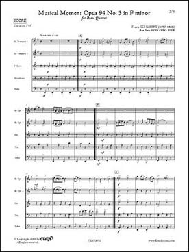 Illustration de Moment musical N° 3 (tr. Vireton)