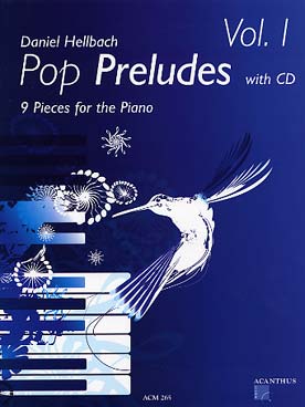 Illustration hellbach pop preludes avec cd vol. 1