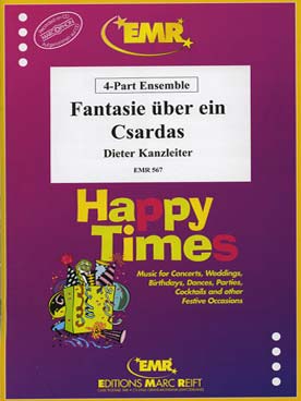 Illustration de Fantaisie über ein csardas pour 4 instruments variables