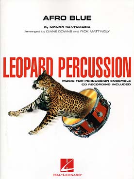 Illustration de Afro blue pour ensemble de percussions avec CD