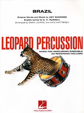 Illustration de Brazil pour ensemble de percussions avec CD