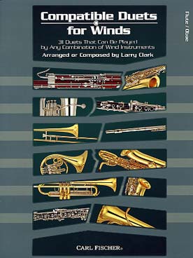Illustration de COMPATIBLE DUETS FOR WINDS : 31 duos - flûte, hautbois
