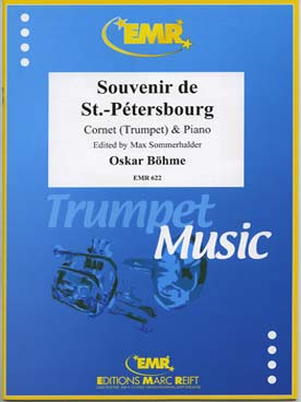 Illustration de Souvenir de St. Pétersbourg (tr. Sommerhalder) pour cornet (ou trompette et piano