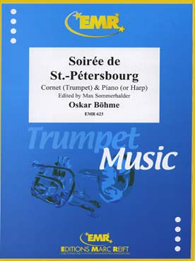 Illustration de Soirée de St. Pétersbourg pour cornet (ou trompette) et piano (tr. Sommerhalder) et piano