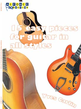 Illustration de 15 Easy pieces for guitar in all styles