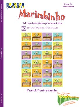Illustration de Marimbinho pour marimba solo et CD