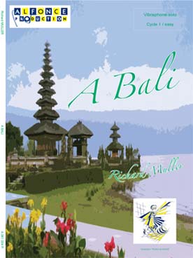Illustration de A Bali pour vibraphone solo