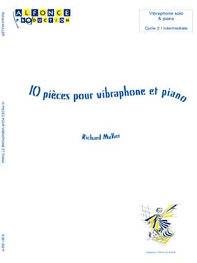 Illustration de 10 Pièces pour vibraphone et piano
